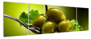 Obrazy do kuchyne - olivy (Obraz 170x50cm)