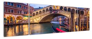 Obraz na stenu - most v Benátkach (Obraz 170x50cm)