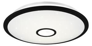 TRIO 679110032 OKINAWA stropné svietidlo LED D650mm 50W/5000lm 3000-5500K matná čierna, biela, stmievateľné, diaľkové ovládanie, starlight efekt