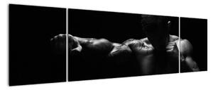 Obraz - mužské telo (Obraz 170x50cm)