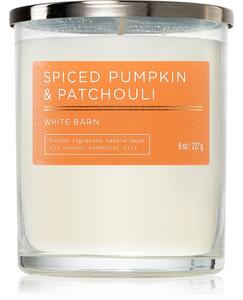 Bath & Body Works Spiced Pumpkin & Patchouli vonná sviečka 227 g