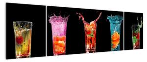 Obraz do kuchyne - letné drinky (Obraz 170x50cm)