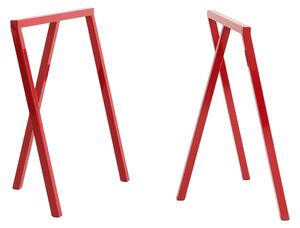 Podnožie stola Loop Stand 2ks, Maroon Red – HAY