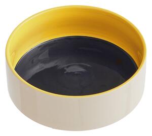 Psie miska L, Blue / Yellow – HAY
