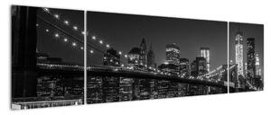 Obraz - nočné most (Obraz 170x50cm)