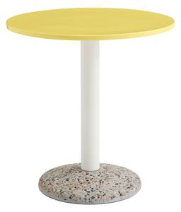Záhradný stôl Ceramic Ø70, Bright Yellow – HAY