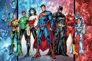 XXL Plagát Justice League - United, (120 x 80 cm)