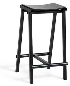 HAY - Taburete 8 Bar Stool Low Čierna