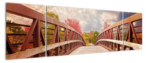 Cesta cez most - obraz (Obraz 170x50cm)
