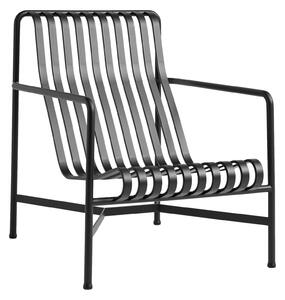 Záhradné kreslo Palissade Lounge High, Anthracite – HAY
