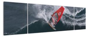 Obraz windsurfing (Obraz 170x50cm)