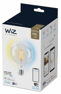 Philips WiZ Tunable white 8718699786717 LED žiarovka Filament Globe E27 6,7W/806lm G120 2700-6500K