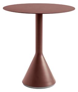 Záhradný stôl Palissade Cone Ø70, Iron Red – HAY