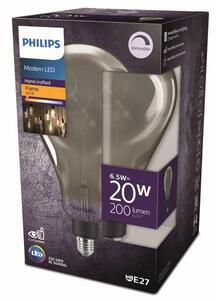 Philips 8719514315372 LED žiarovka E27 6,5W/20W 200lm 1800K A160 smoky stmievateľná