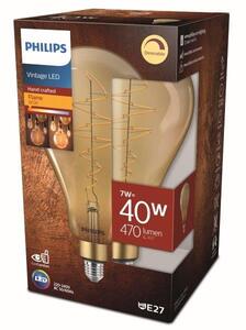 Philips 8719514313767 LED žiarovka E27 7W/40W 470lm 1800K A160 GOLD stmievateľná