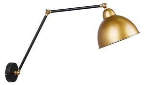 Candellux Nástenná lampička TRUCK 1xE27/40W/230V zlatá/čierna CA0634 + záruka 3 roky zadarmo