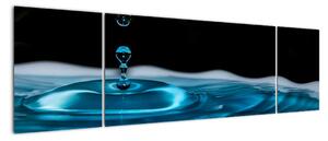 Obraz kvapky vody (Obraz 170x50cm)