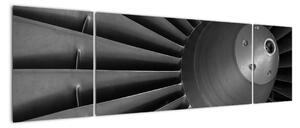 Detail turbíny - obraz (Obraz 170x50cm)