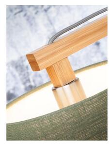 Stolová lampa s tmavosivým tienidlom a konštrukciou z bambusu Good&Mojo Himalaya