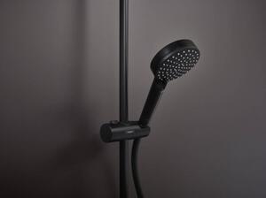 Hansgrohe Vernis Blend sprchový systém Showerpipe 200 1jet EcoSmart s termostatom matná čierna 26089670