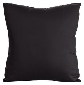 SATÉNOVÁ OBLIEČKA NA VANKÚŠ DINA 40X40 CM ČIERNA