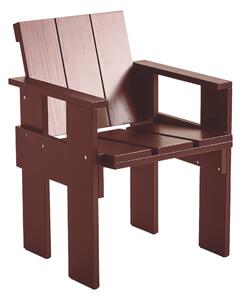 Záhradná stolička Crate Dining, Iron Red – HAY