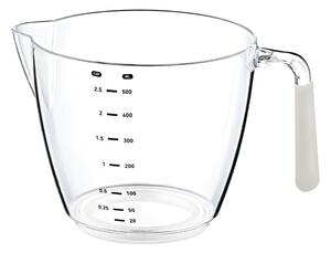 Plastová odmerka 0,5 l svetlobéžová
