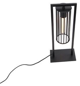 Moderná stolná lampa čierna - Balenco Wazo