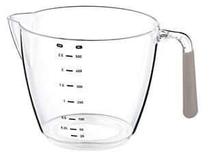 Plastová odmerka 0,5 l tmavobéžová