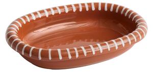 Misa Oval Barro S, Natural with Stripes – HAY