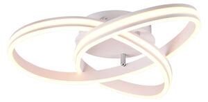 TRIO 626210131 NURIA/YARA stropné svietidlo LED D590mm 58W/7000lm 2300+3000+4000K matná biela, switchdimmer
