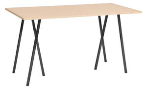Stôl Loop Stand High, Oak / Black, 180 x 88 cm – HAY