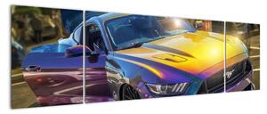 Obraz auta Mustang (Obraz 170x50cm)