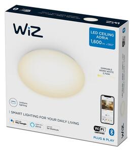 Philips WiZ Dimmable 8719514338050 Adria stropné svietidlo LED 17W/1600lm teplé svetlo (2700K) biela stmievateľné