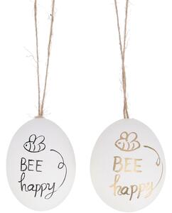 Závesné slepačie vajíčko BEE HAPPY - viac variantov