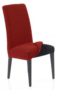 Super strečové poťahy NIAGARA tehlová stoličky s operadlom 2 ks (40 x 40 x 55 cm)