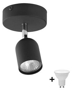LED Bodové svietidlo TOP 1xGU10/10W/230V čierna