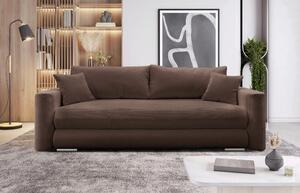 ROZKLADACIA POHOVKA, textil, hnedá MID.YOU - Sedačky, Online Only