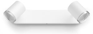 Philips Hue White Ambiance 8719514340879 Adore stropné bodové svietidlo 2xGU10 GU10 +SWITCH 5,5W/2x250lm 2200-6500K IP44 biela bluetooth
