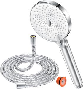 Úsporná sprchová hlavica 7,5 L/min, 3 typy prúdu, priemer 130 mm, chrómový povrch, flexibilné použitie