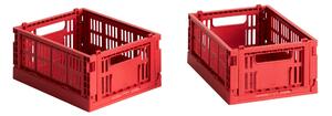 Úložné boxy Colour Crate, Mini, 2 kusy, Red – HAY