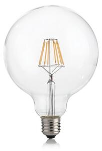 Ideal Lux 188959 LED žiarovka E27 Filament G125 8W/810lm 3000K priehľadná, globe, stmievateľná