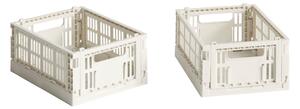 Úložné boxy Colour Crate, Mini, 2 kusy, Off-white – HAY