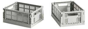 Úložné boxy Colour Crate, Mini, 2 kusy, Light grey – HAY