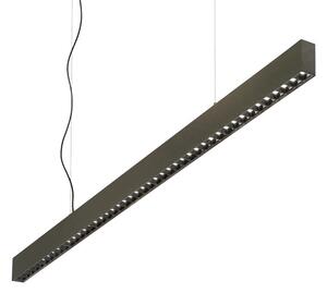 Ideal Lux 271200 OFFICE závesné svietidlo LED 30W/3100lm 4000K čierna