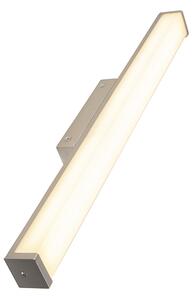 Moderná nástenná lampa do kúpeľne oceľ 62 cm IP44 - Cascada