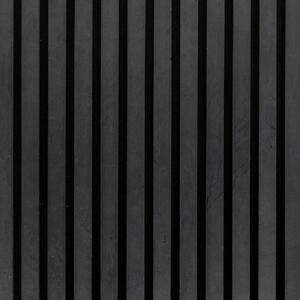 Kamenný akustický panel 60x60 cm - Bridlice čierna