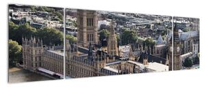 Britský parlament, obraz (Obraz 170x50cm)