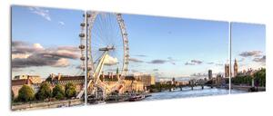 Londýnske oko (London eye) - obraz do bytu (Obraz 170x50cm)