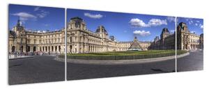 Múzeum Louvre - obraz (Obraz 170x50cm)